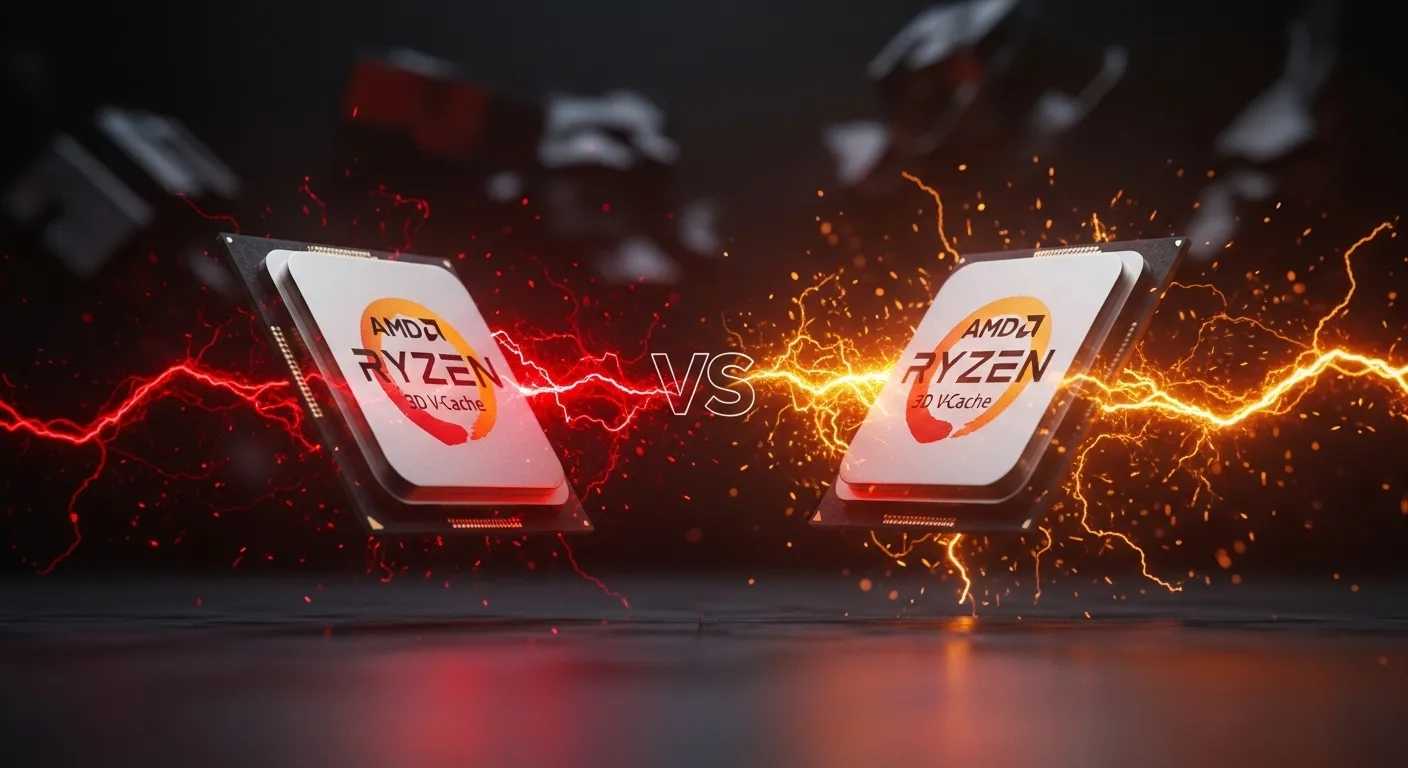 Comparativa entre AMD Ryzen 9 9950X3D y Ryzen 7 9850X3D, los mejores procesadores gaming de 2026