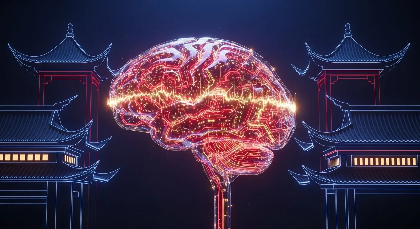 Representación del modelo de inteligencia artificial DeepSeek V4 de China