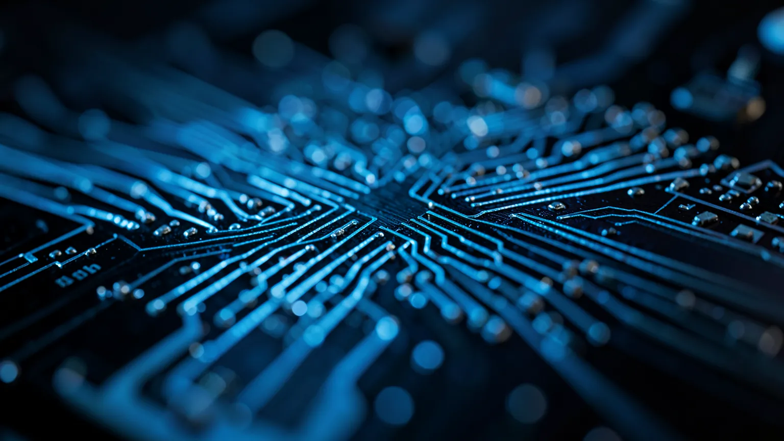 Esquema conceptual de una arquitectura de GPU procesando cálculos en precisión reducida
