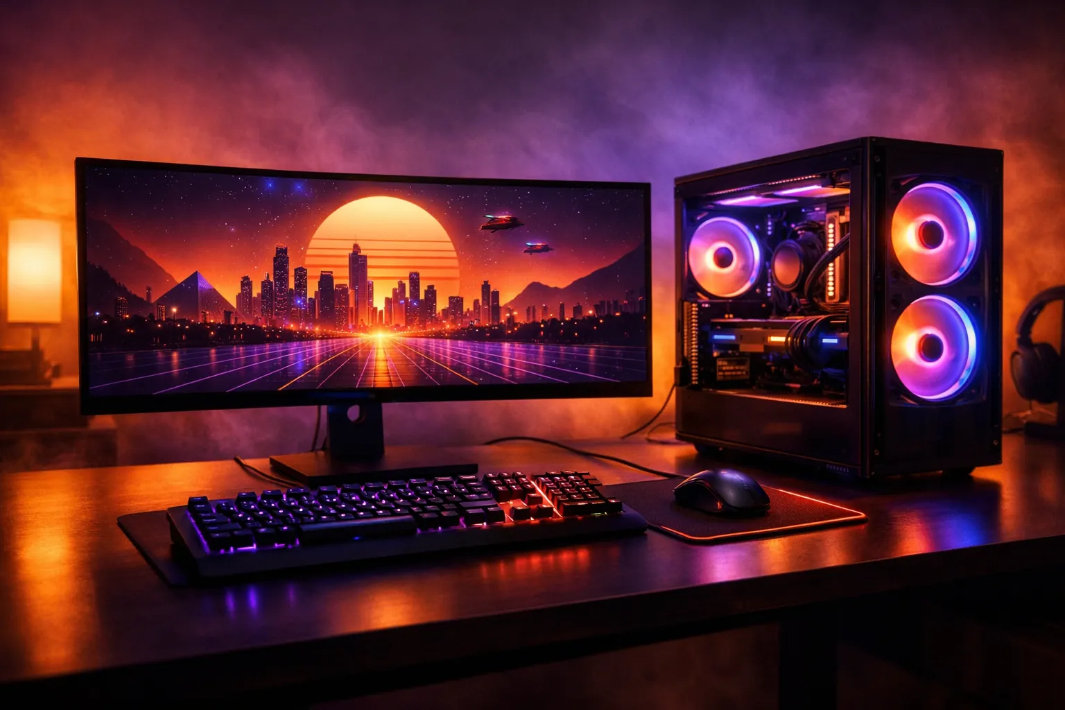 Setup gaming preparado para GTA 6