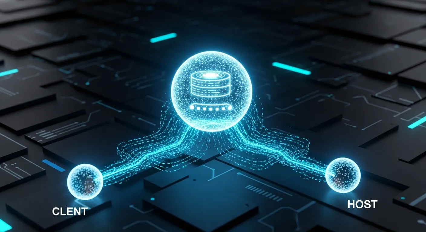Diagrama de la arquitectura cliente-servidor de MCP