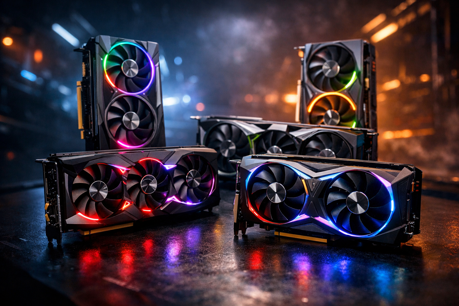 GPU para ejecutar IA local en 2026: RTX 5090, RTX 5070 Ti, RTX 5060 Ti y RX 9070 XT