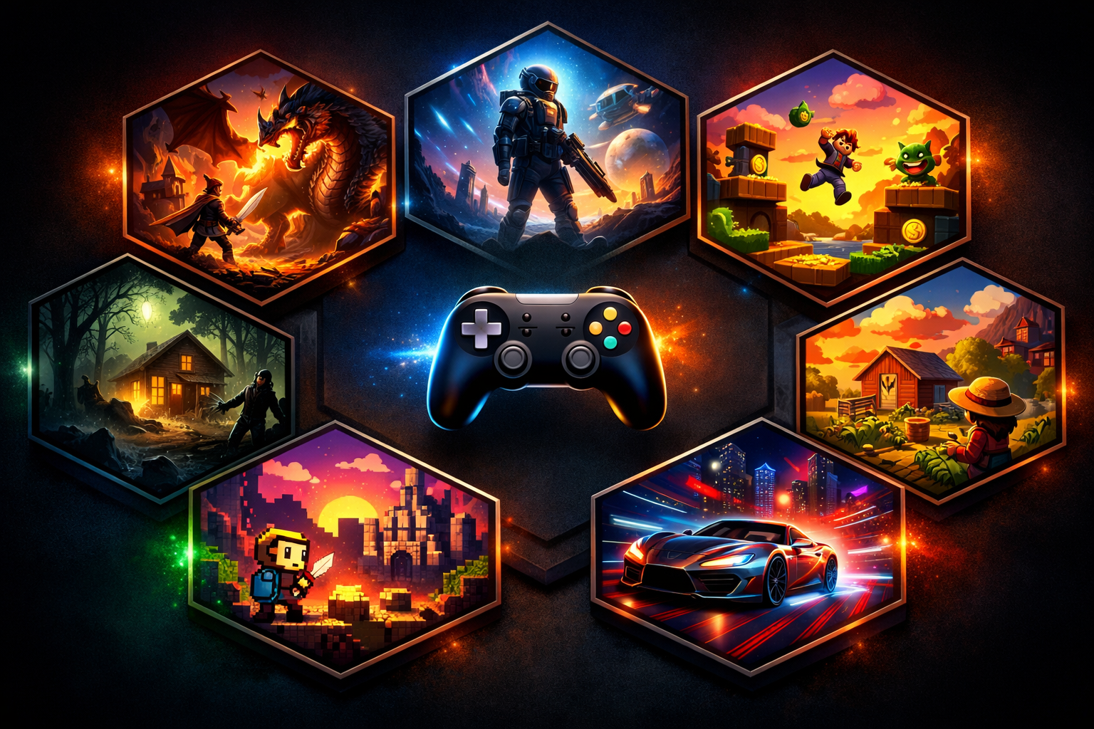Collage de los mejores juegos indie de 2026 sobre Steam Deck y Nintendo Switch 2