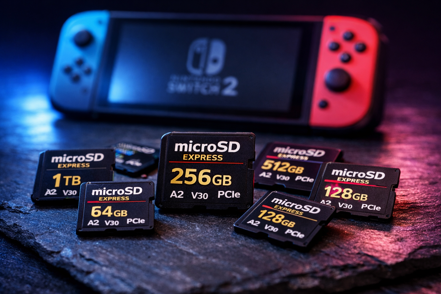Comparativa de las mejores microSD Express para Nintendo Switch 2 en 2026