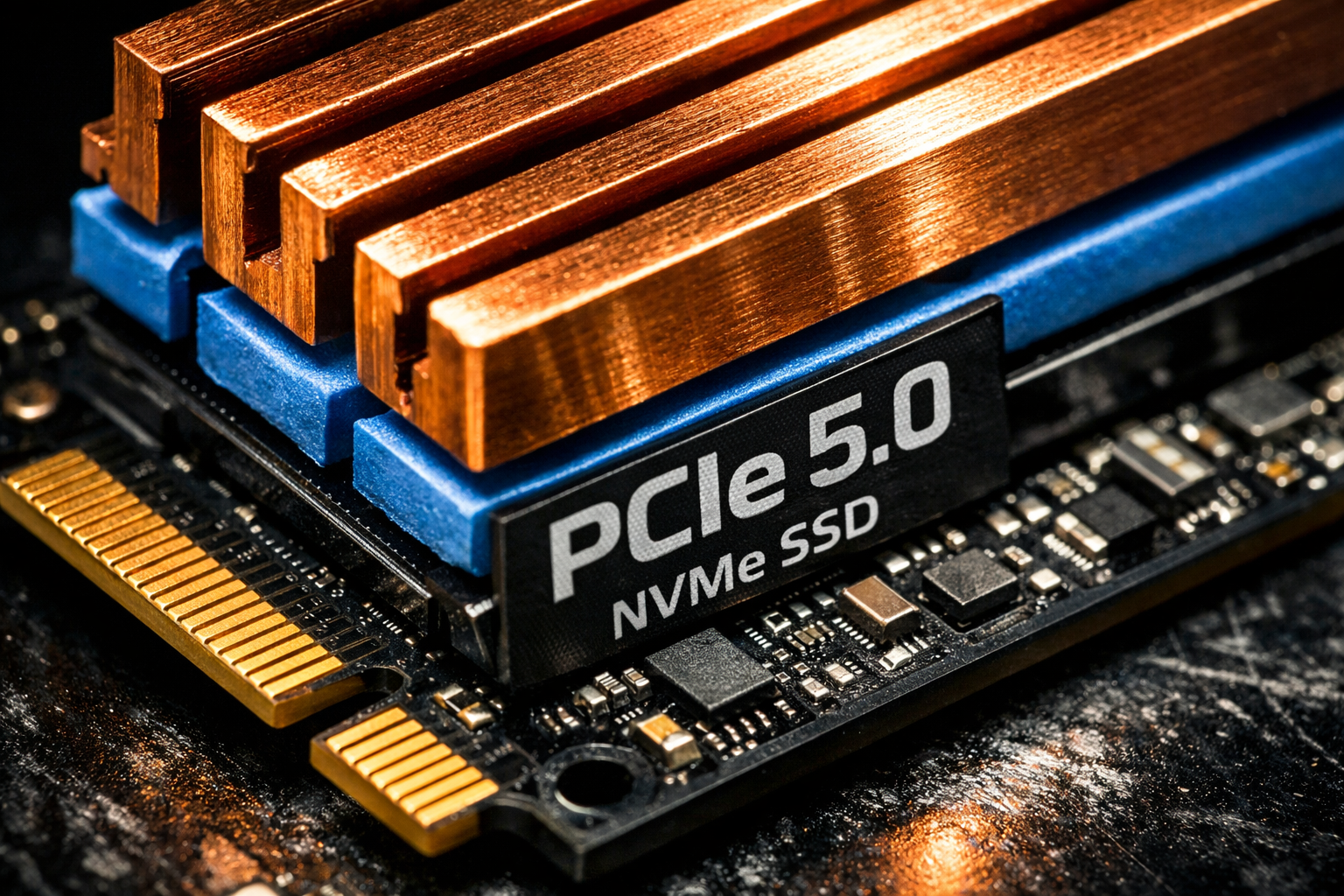 SSD NVMe PCIe 5.0 con disipador térmico de alto rendimiento para PC gaming 2026