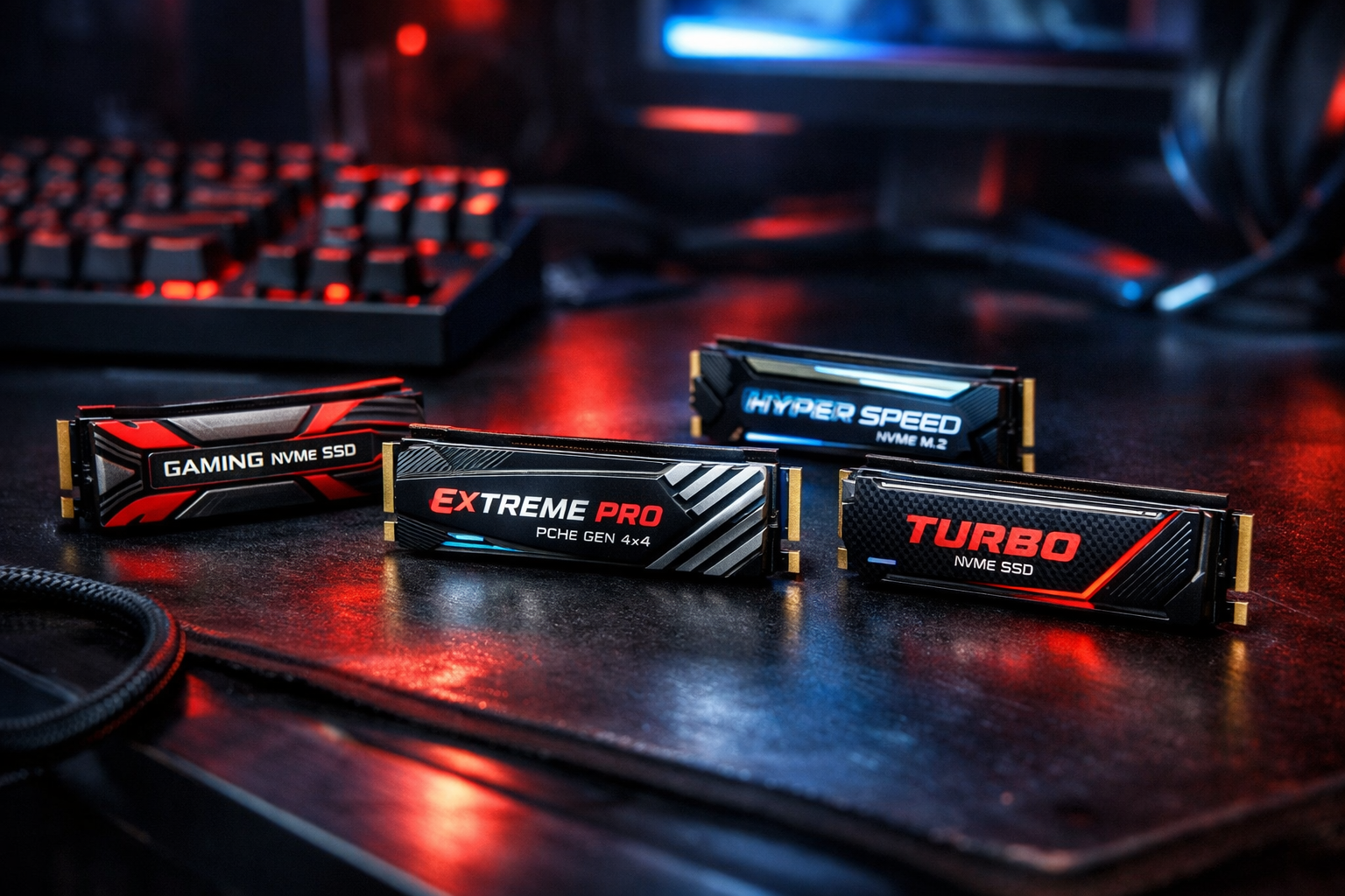 Mejores SSD NVMe para gaming en 2026: Samsung 990 Pro, WD Black SN850X, Crucial T700 y Samsung 990 EVO Plus
