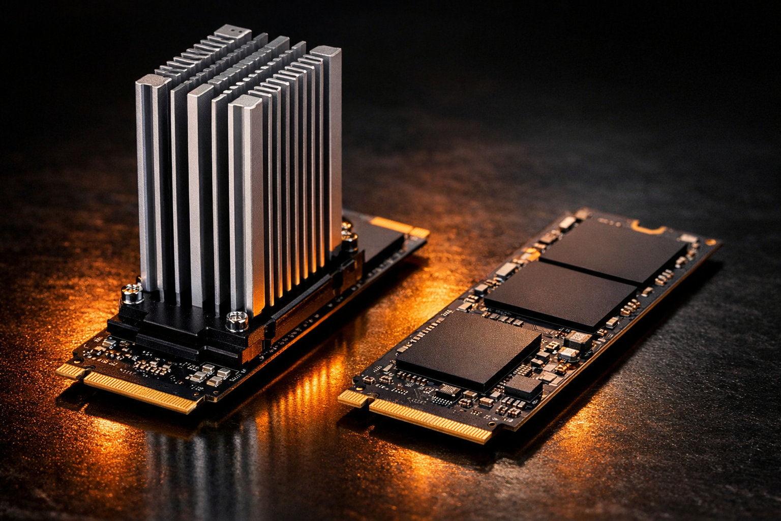 Crucial T710 y Crucial T705 SSD PCIe 5.0 comparados lado a lado
