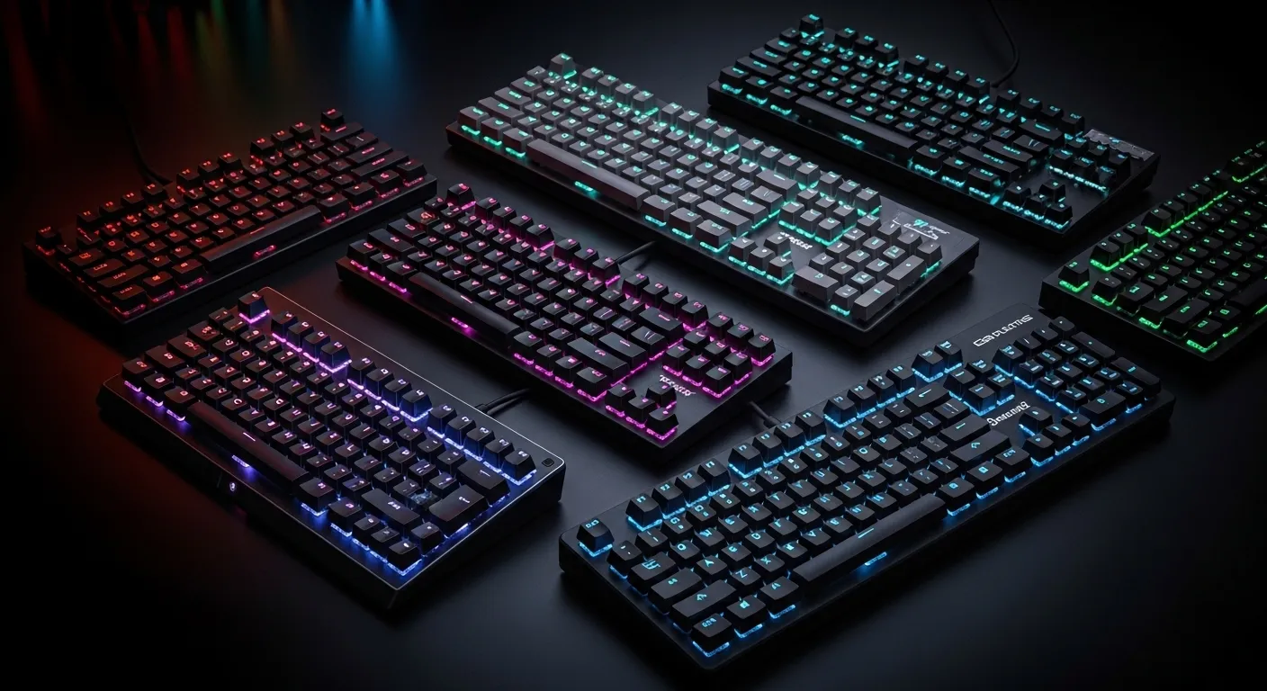 Selección de los mejores teclados mecánicos gaming de 2026 con iluminación RGB