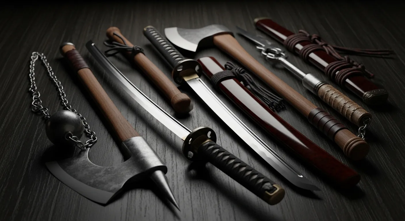 Diferentes armas y builds disponibles en Nioh 3