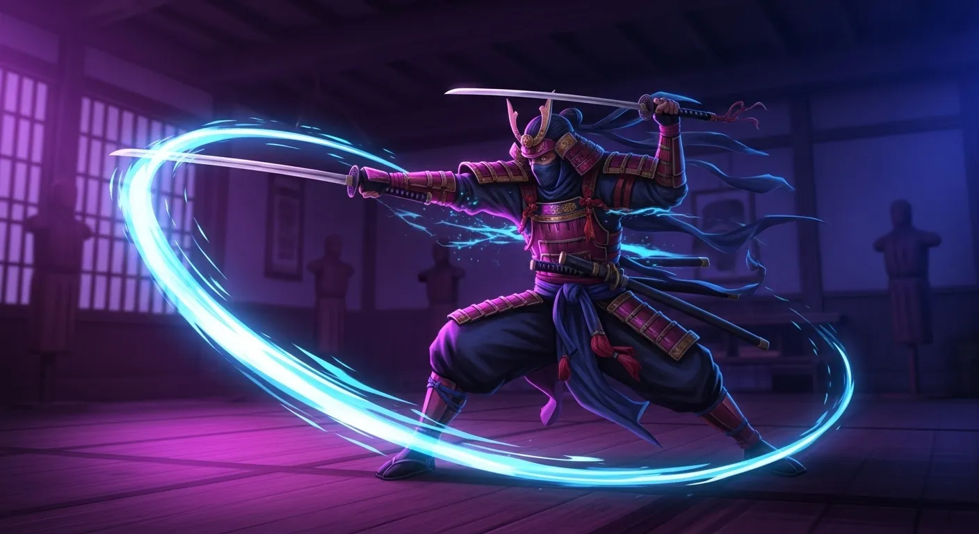 Sistema de combate dual samurái ninja en Nioh 3