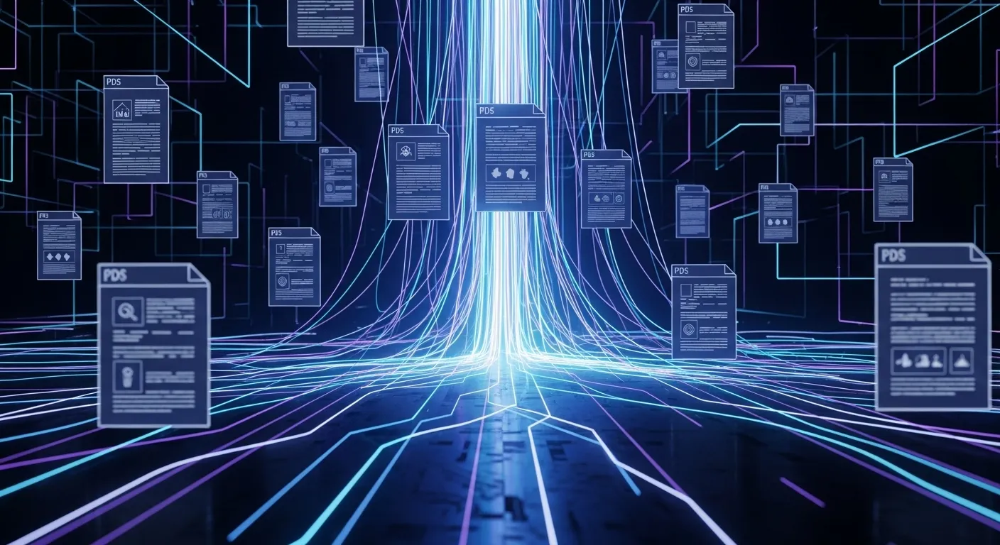 Diagrama conceptual del funcionamiento de NotebookLM con fuentes de datos y modelo Gemini