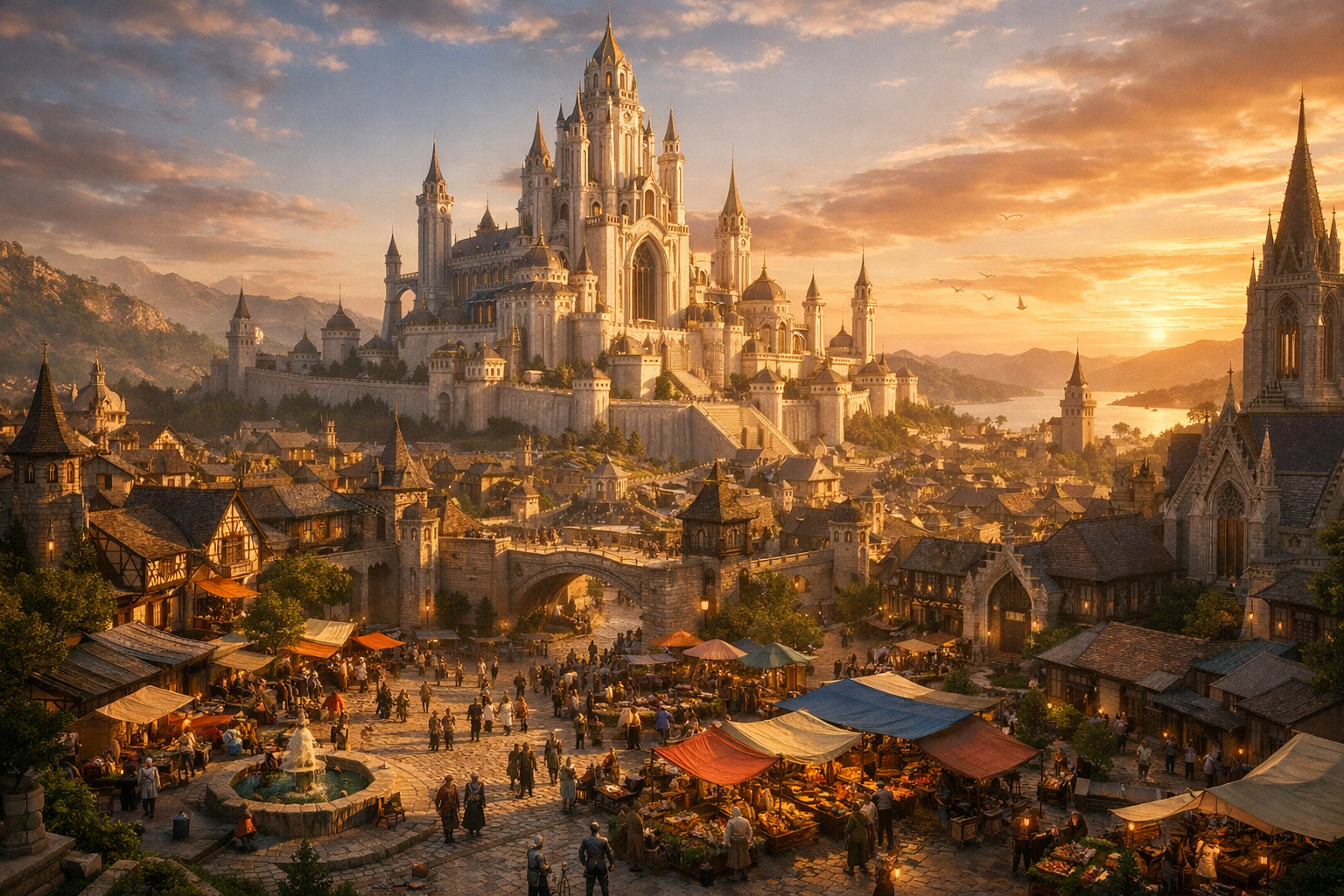 La Ciudad Imperial de Cyrodiil en Oblivion Remastered con Unreal Engine 5