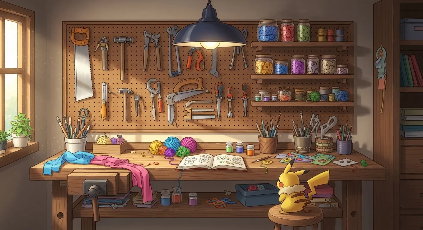 Sistema de crafting y construcción en Pokémon Pokopia