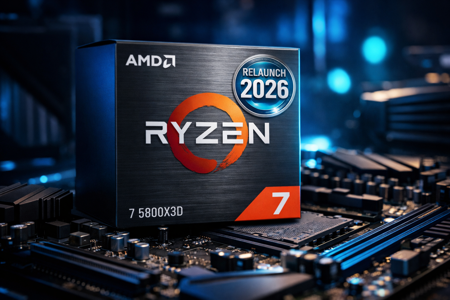 Análisis Ryzen 7 5800X3D 2026: review del relanzamiento AMD ¿vale la pena para gaming?