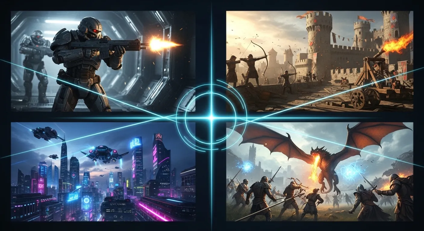 Montaje de juegos del State of Play febrero 2026 incluyendo Marathon, Castlevania y SAROS