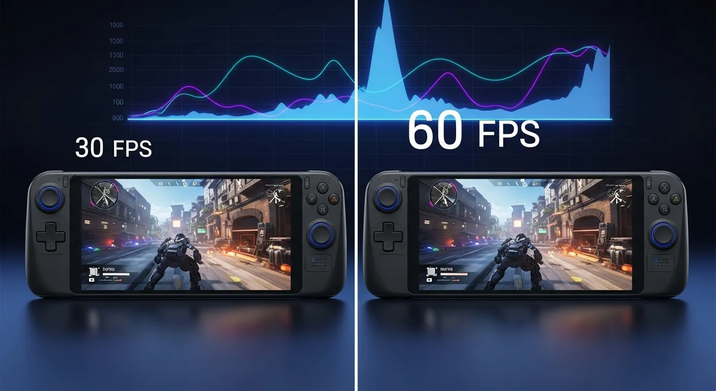 Comparativa de rendimiento en juegos entre Steam Deck y Legion Go 2