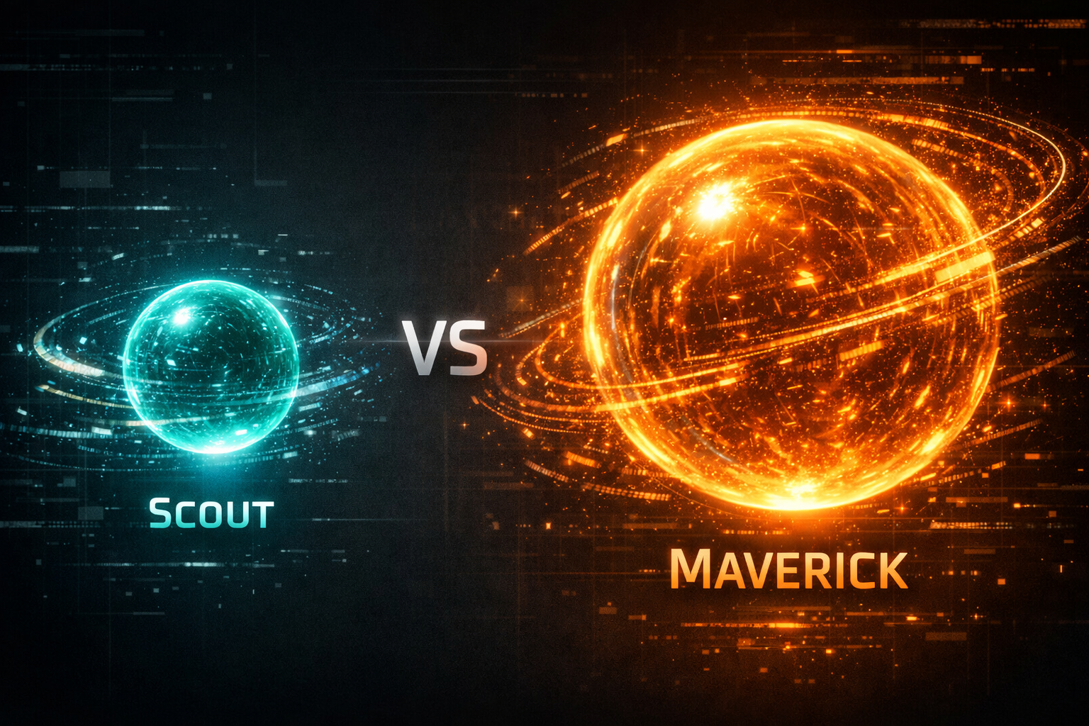 Comparativa visual Llama 4 Scout frente a Maverick con requisitos de VRAM y contexto