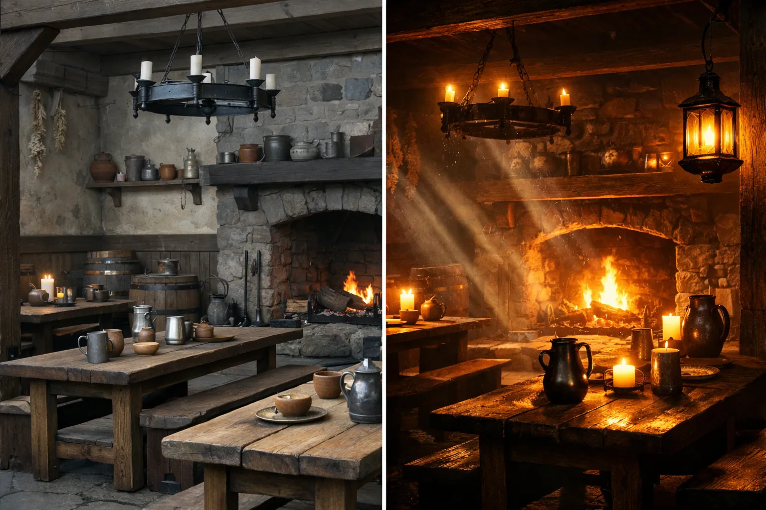 Comparativa ray tracing entre Witcher 3 original y Remastered
