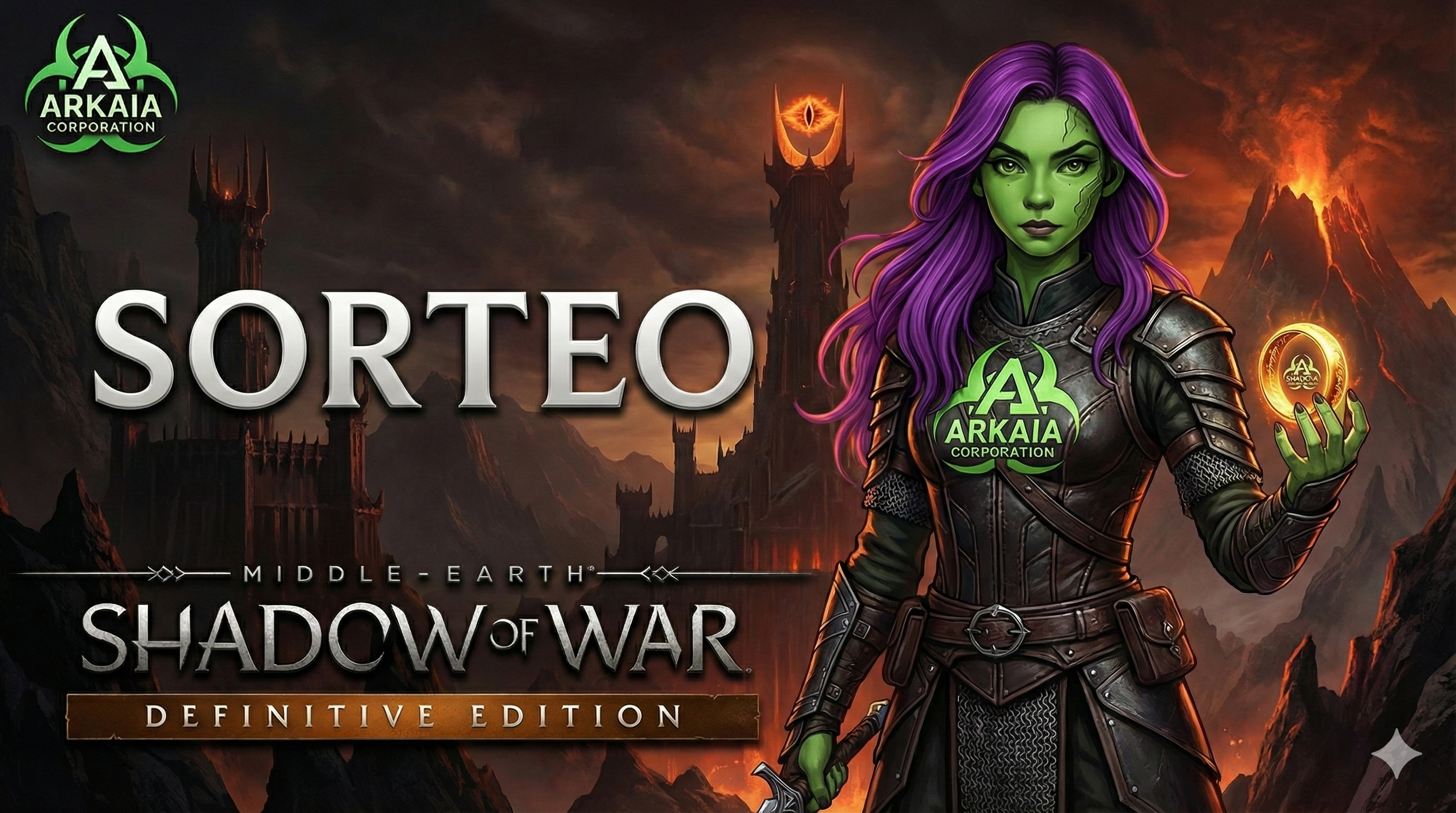 💥 ¡La batalla de Mordor te espera! Sorteo activo 👑