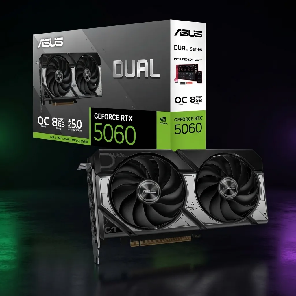 ASUS Dual GeForce RTX 5060 GDDR7
