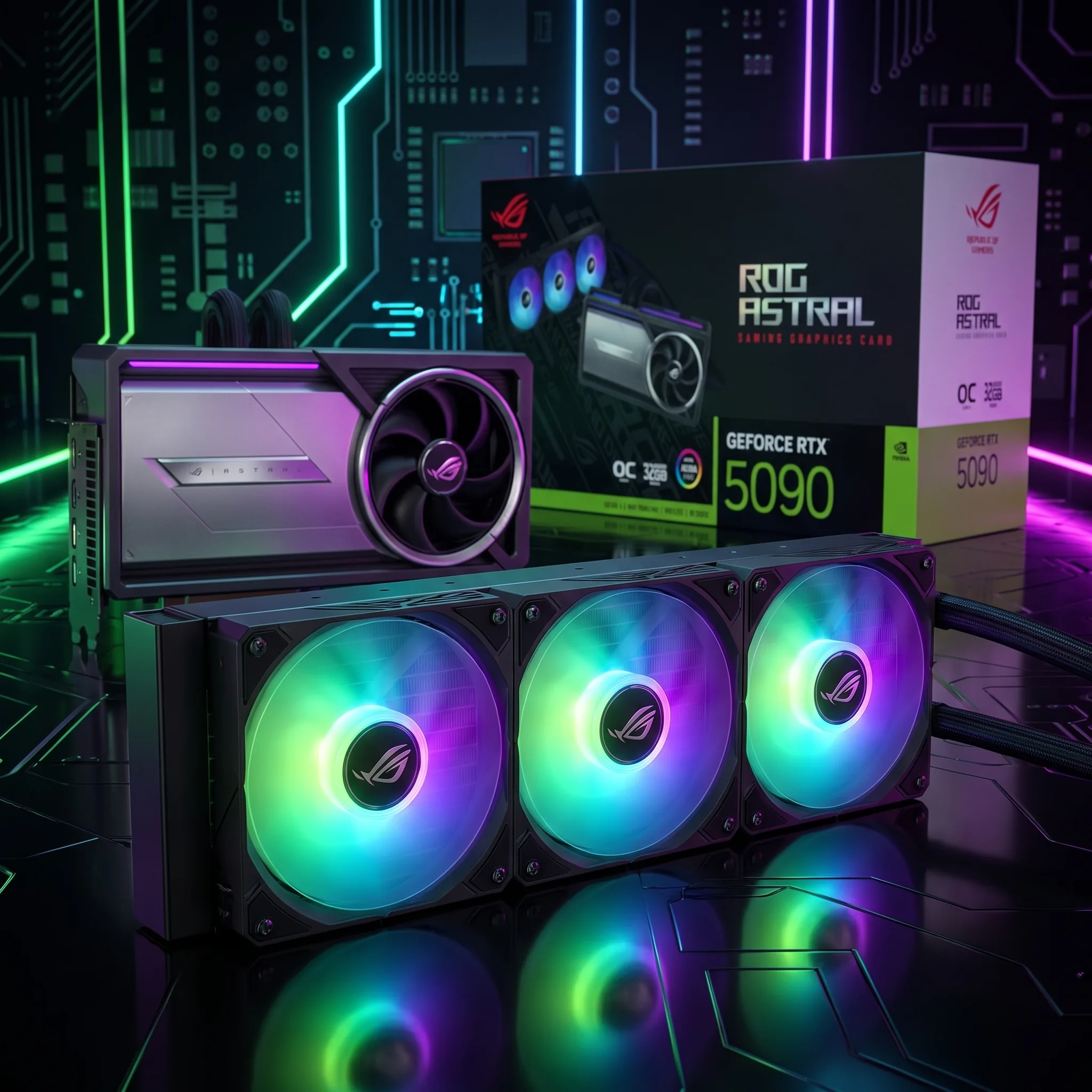 ASUS ROG Astral LC GeForce RTX 5090 32GB GDDR7 OC Edition - imagen 3