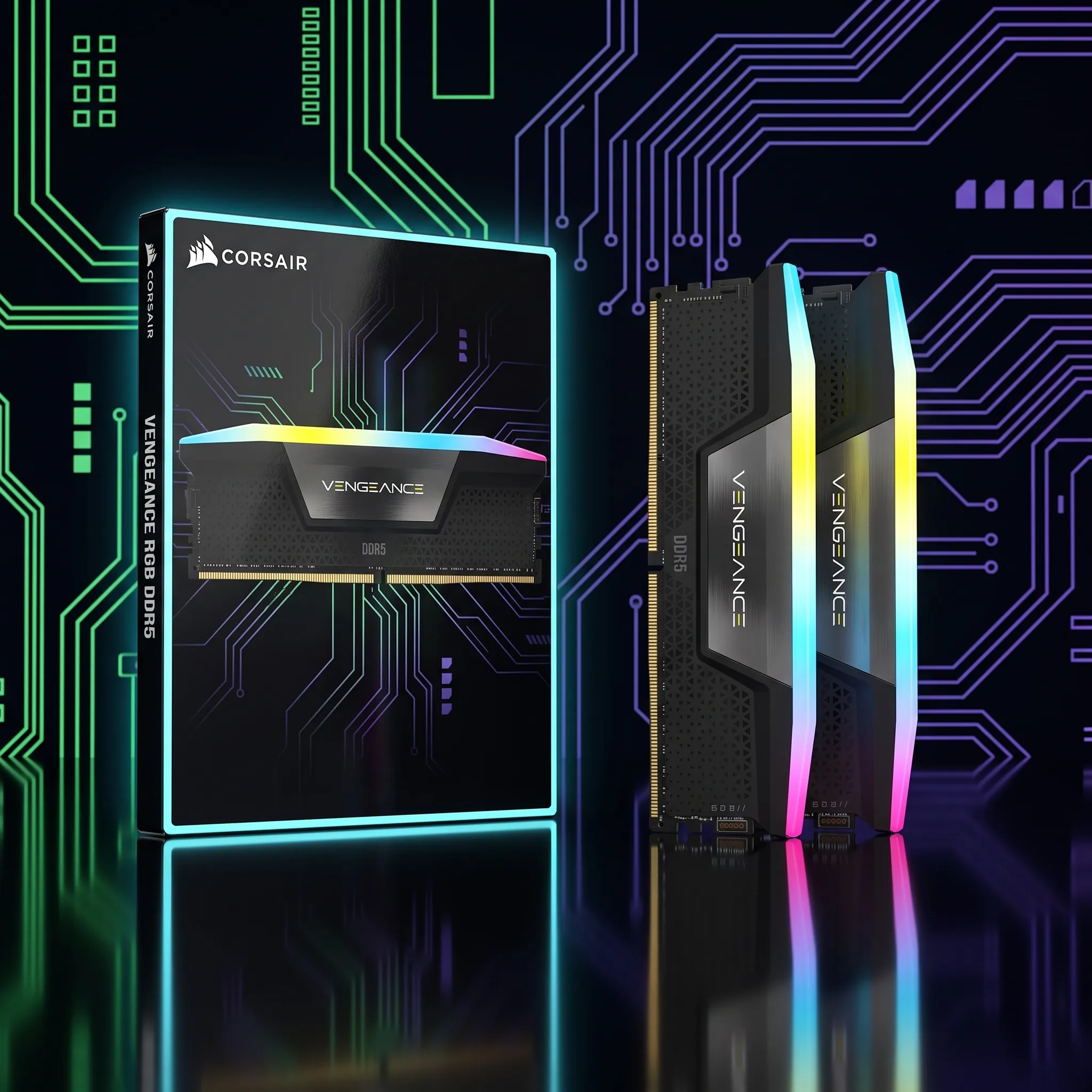 Corsair Vengeance RGB 32 GB DDR5-6000 CL38 Intel XMP 3.0