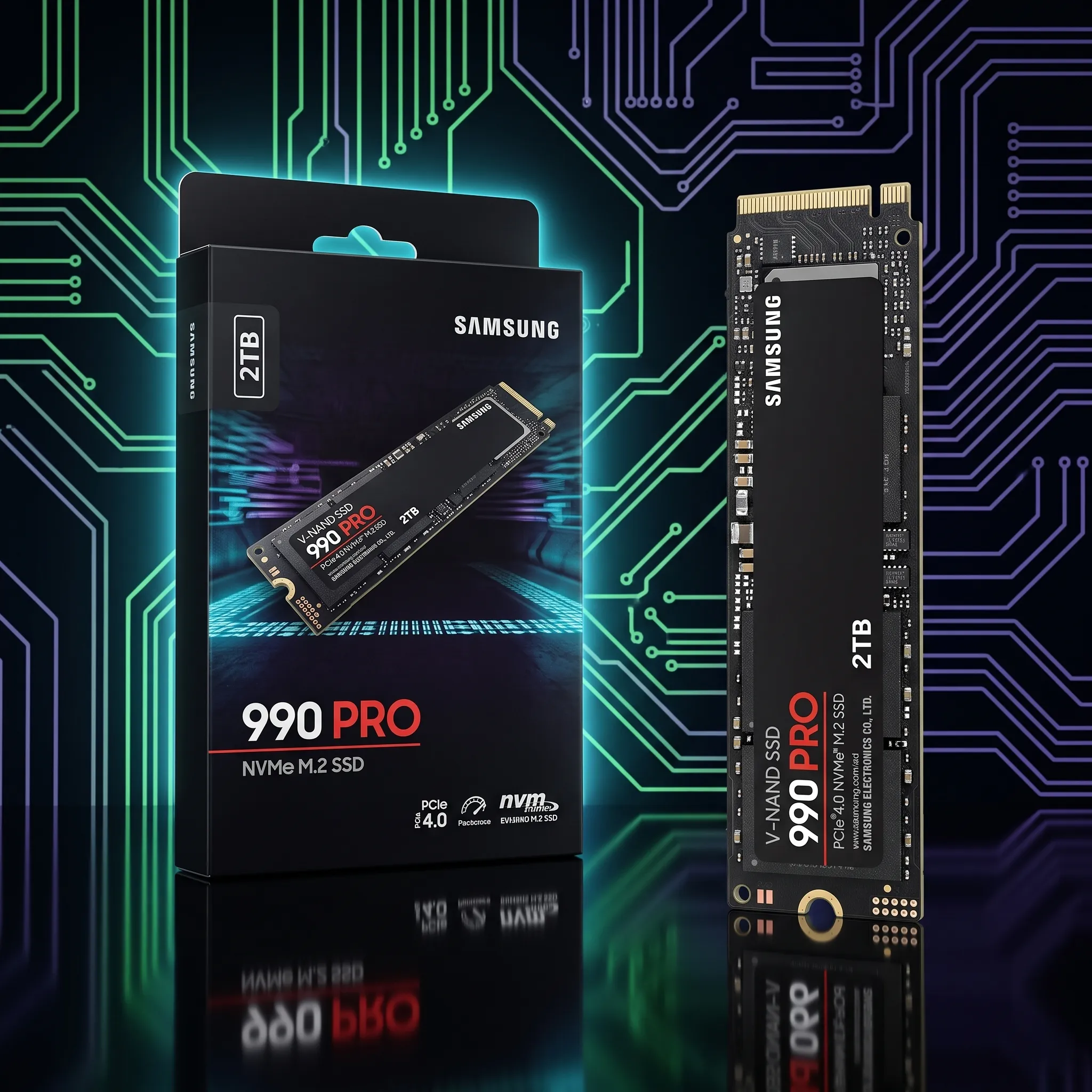 Samsung 990 Pro 2 TB NVMe PCIe Gen4